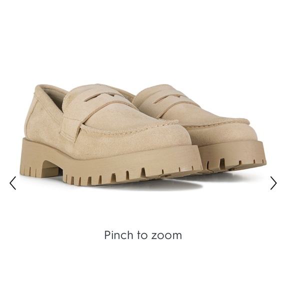 Madden Girl Slip On Loafers Sand Cream Beige - Picture 9 of 9